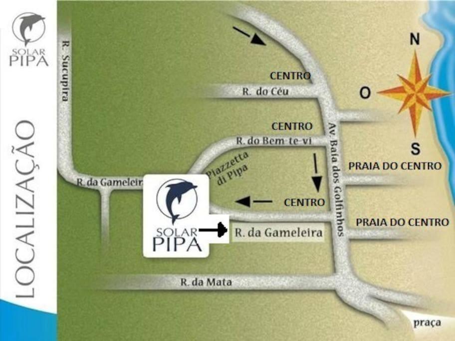Solar De Pipa Vip Confort - Spa Hidro Flat Praia de Pipa Екстер'єр фото